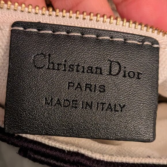 ⬇️PD⬇️DIOR Saddle Bag Oblique Embroidery w/ Dior Strap - Picture 14 of 14